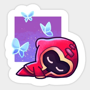 Sleeping Minion Sticker